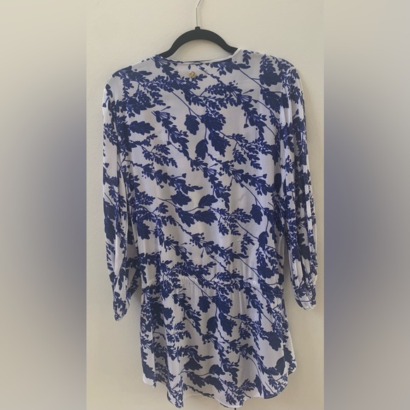 SZ SP Vix Paula Hermanny Blue/White Cover-Up - Picture 2 of 11